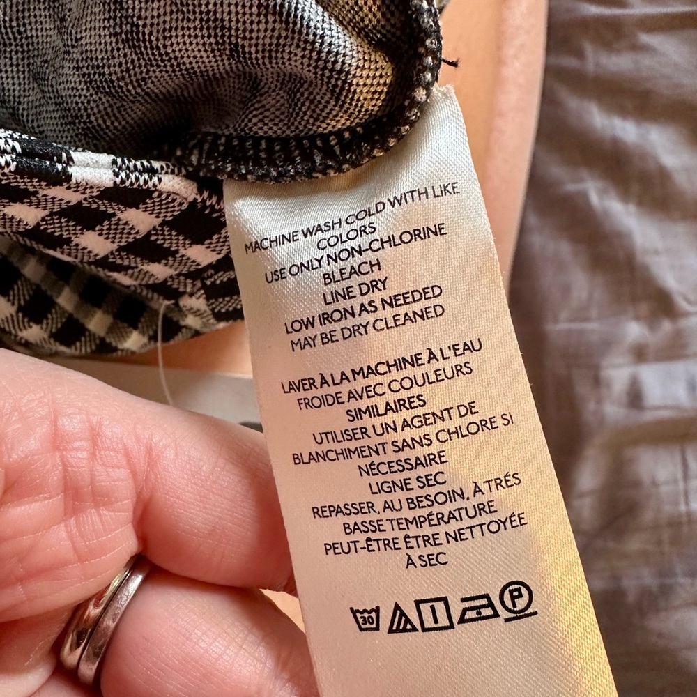 NWT- Maeve plaid leggings - Picture 12 of 12